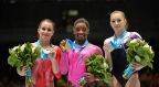Prostná 1.Biles(USA),2.Ferrari(ITA),3.Iordache(ROU)
