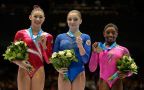 Kladina 1.Mustafina(RUS), 2.Ross(USA),3.Biles(USA)